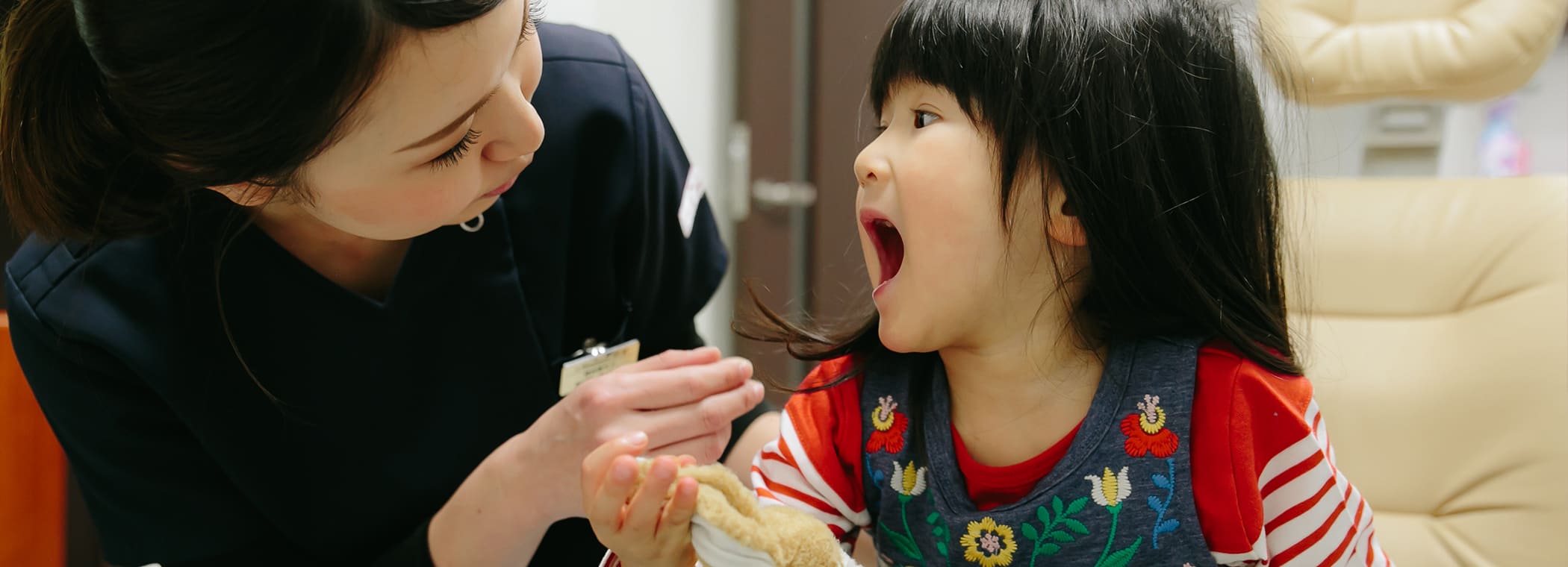 子供の歯科検診